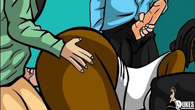 Gang bang և geng bang պոռնո